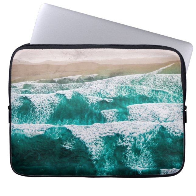 Waves Laptop Sleeve (Front)