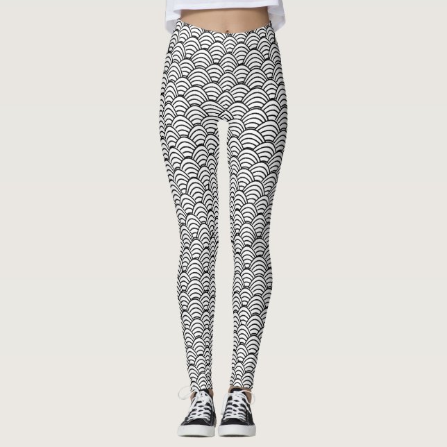 Waves  leggings (Front)
