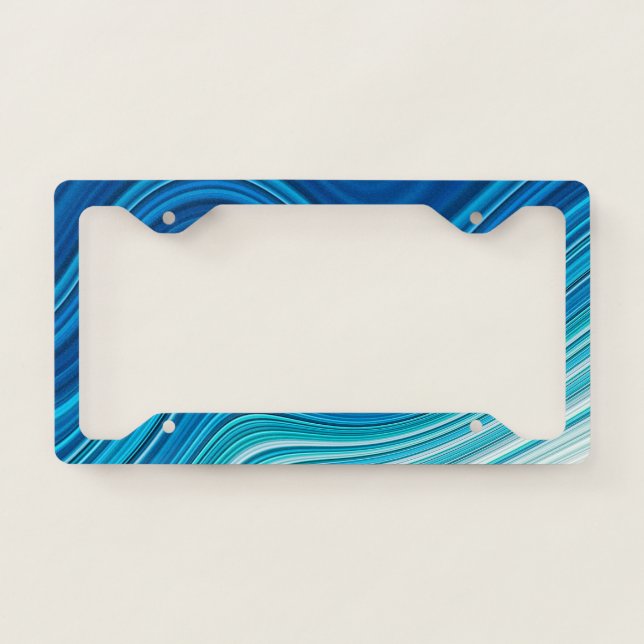 WAVES LICENSE PLATE FRAME (Front)