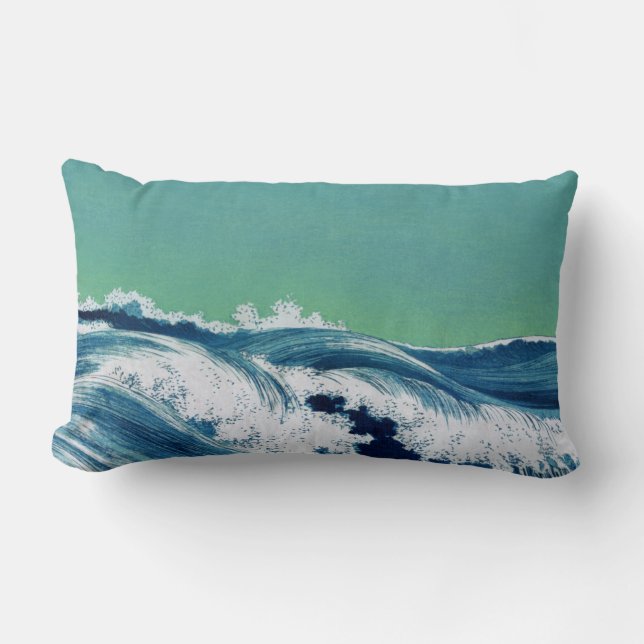 Waves Lumbar Pillow (Front)