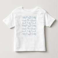 Waves Minimal Abstract Hand Drawn Sea Pattern Swim