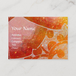 WAVES Monogram Business Card