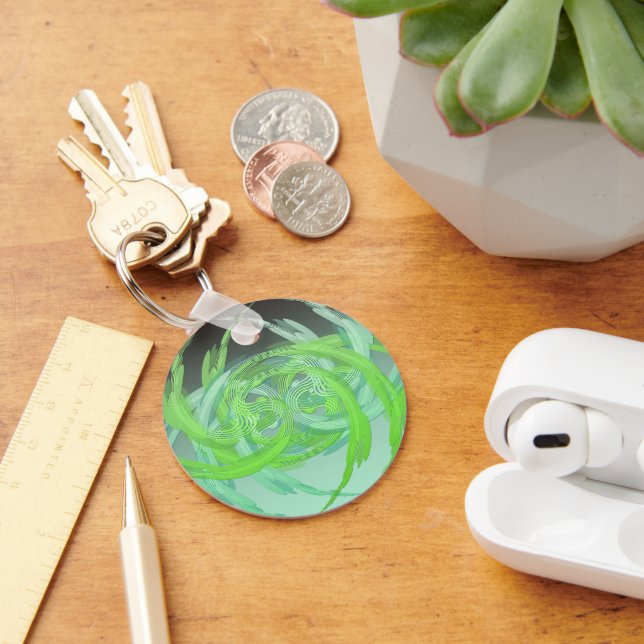Waves n Swirls Keychain (Desk)