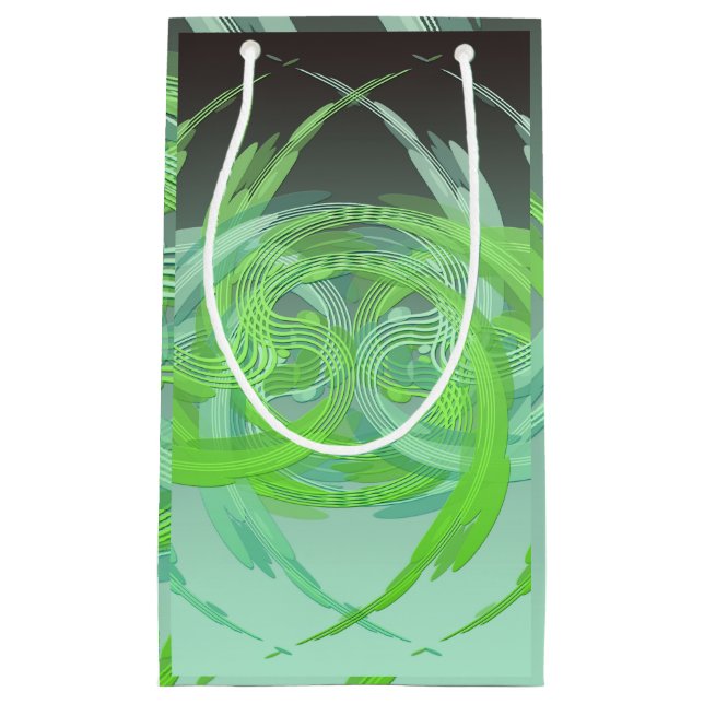 Waves n Swirls Small Gift Bag (Front)