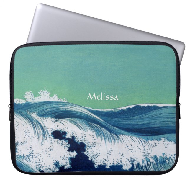 Waves Neoprene Laptop Sleeve (Front)