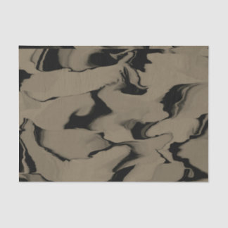 Waves of Black and Brown Tissue Paper