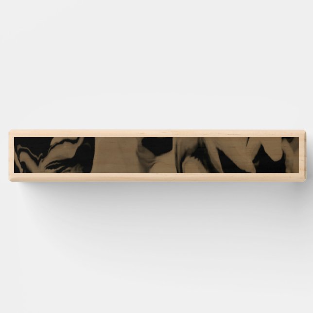 Waves of Black and Brown Topple Tower (Front)