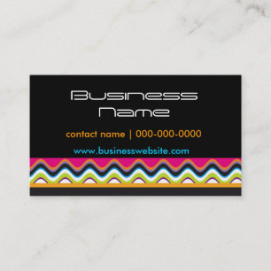 Waves of Color Business Card