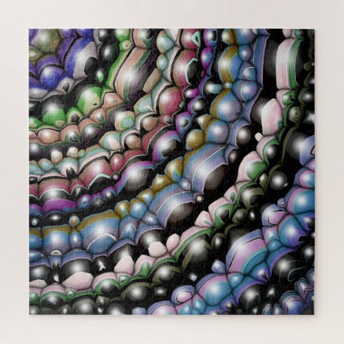 Waves of Color Jigsaw Puzzle