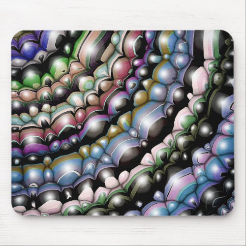 Waves of Color Mouse Pad