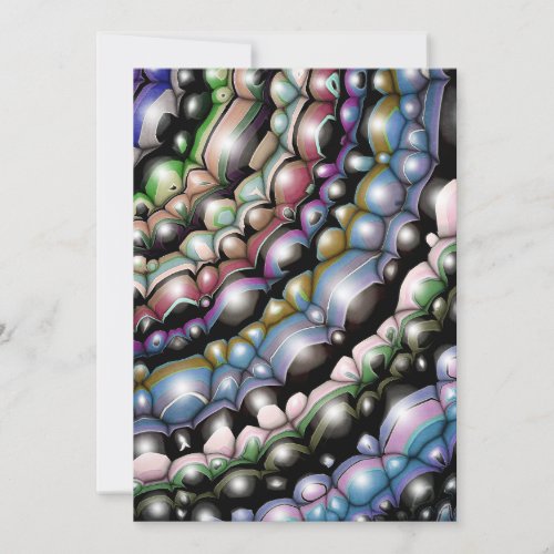 Waves of Color Thank You Card