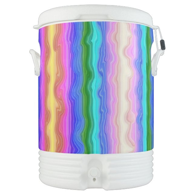 Waves of Colour Beverage Cooler (Front)