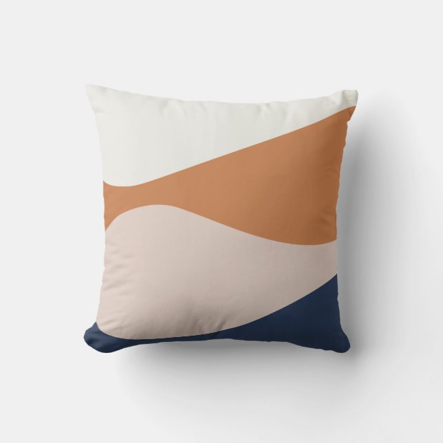 Waves of Compliments Outdoor Pillow (Front)