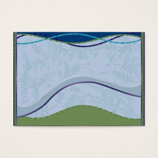 Customizable Waves of Inspiration Business Cards
