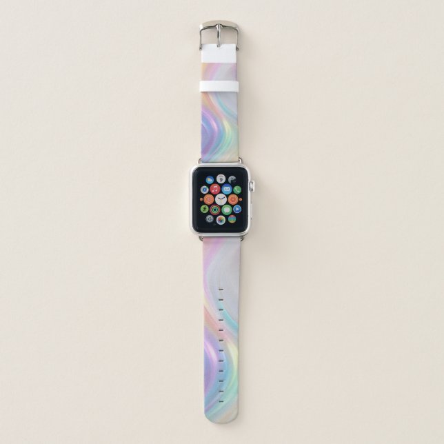 Waves of Light Apple Watch Band (Front)