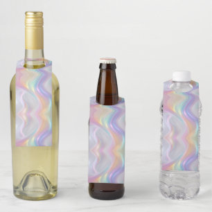 Waves of Light Bottle Hanger Tag