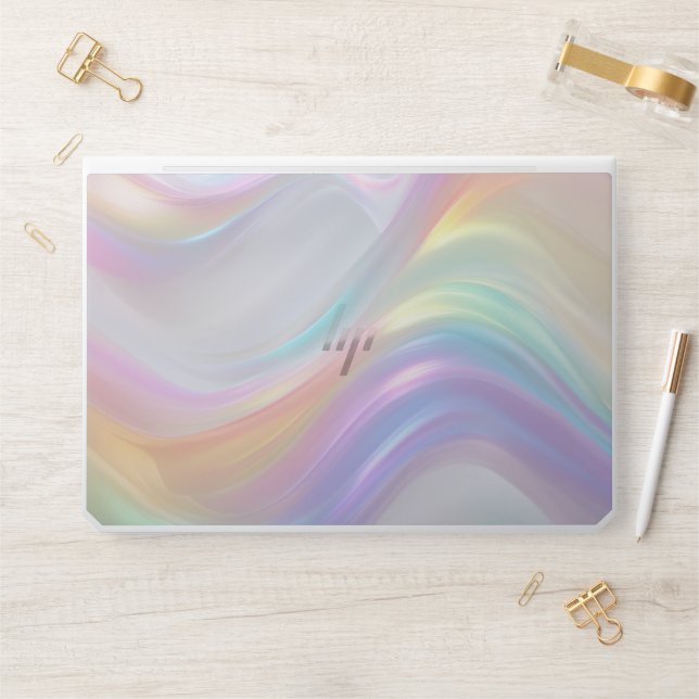 Waves of Light HP Laptop Skin (Desk)