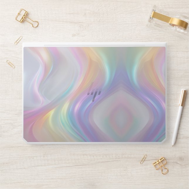 Waves of Light HP Laptop Skin (Desk)