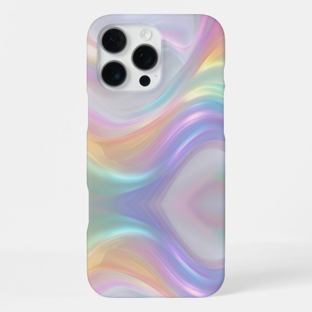 Waves of Light Iphone Case (Back)