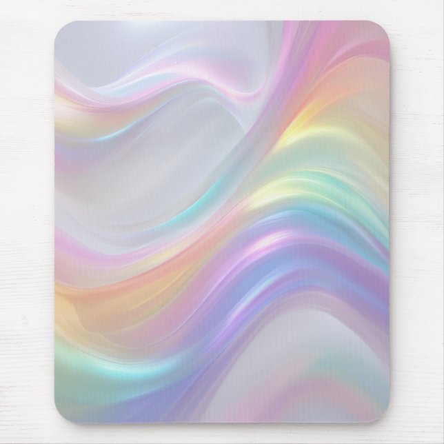 Waves of Light Mouse Pad (Front)