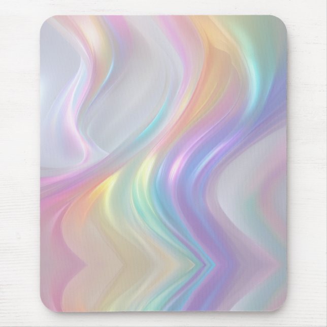 Waves of Light Mouse Pad (Front)