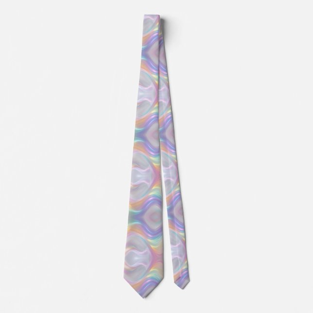 Waves of Light Neck Tie (Front)