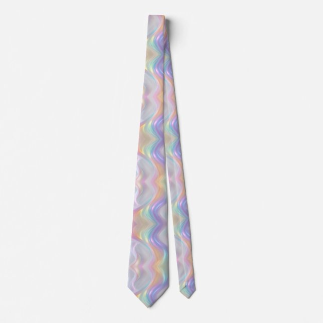 Waves of Light Neck Tie (Front)
