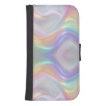 Waves of Light Galaxy S4 Wallet Case