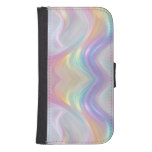 Waves of Light Galaxy S4 Wallet Case