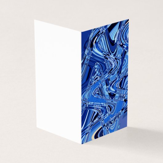 waves of roads in blue (Outside)