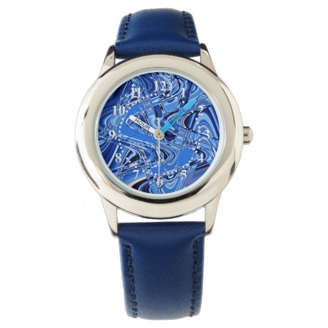 waves of roads in blue watch (Front)