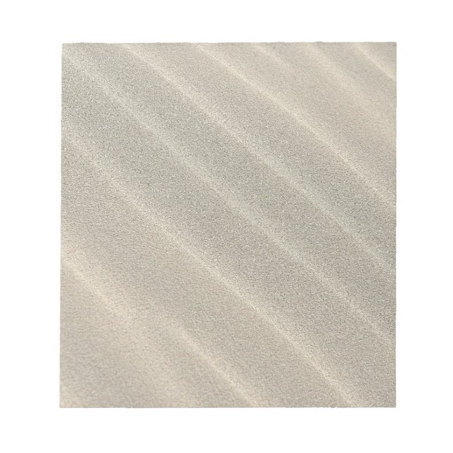Waves of Sand Notepad (Front)