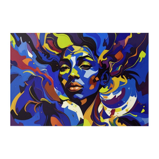 Waves of Self Acrylic Print (Front)