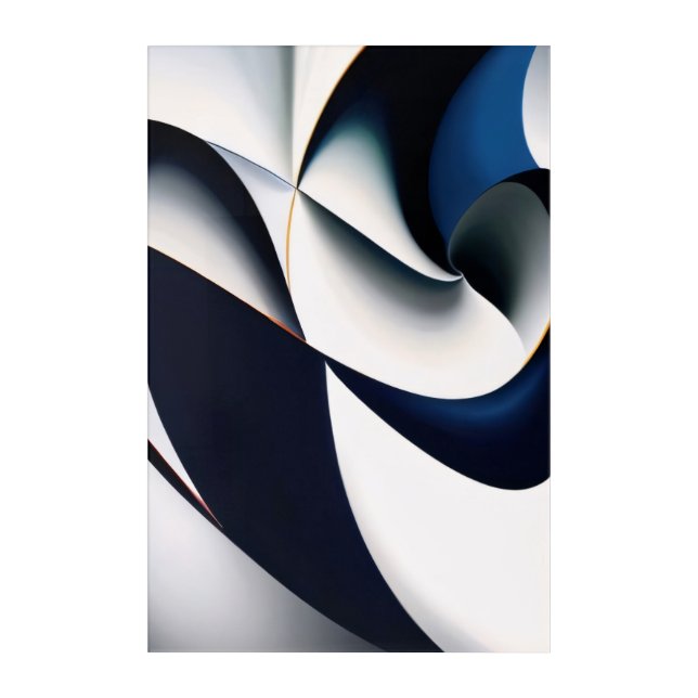 Waves of Serenity Acrylic Print (Front)