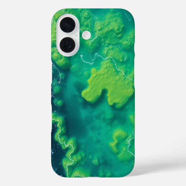 Waves of Tranquility: A Peaceful View Case-Mate iPhone Case (Back)