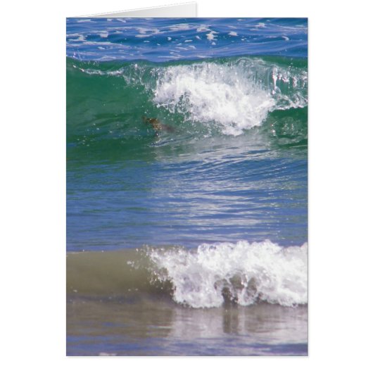 Waves of Two Cards (Front)