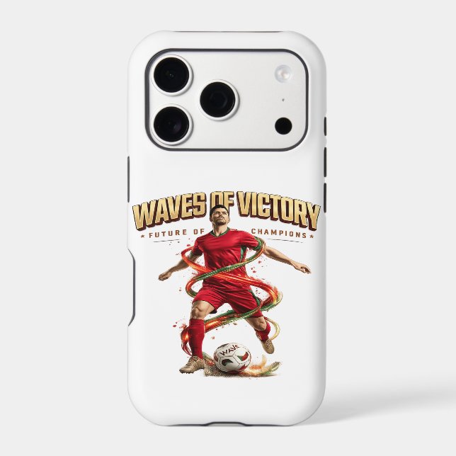 waves of victory iPhone case (Back)