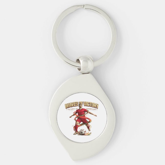 waves of victory keychain (Front)