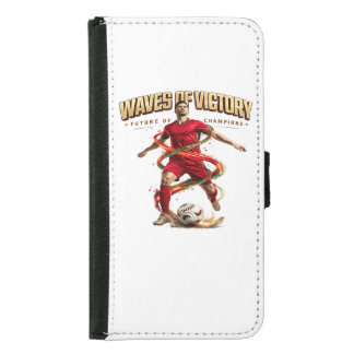 waves of victory samsung galaxy s5 wallet case