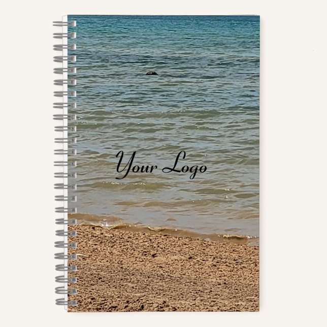 Waves Of Water Notebook (Front)