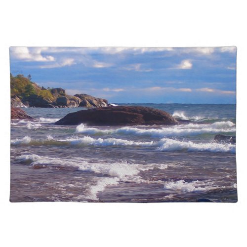 Waves On Lake Superior Placemat