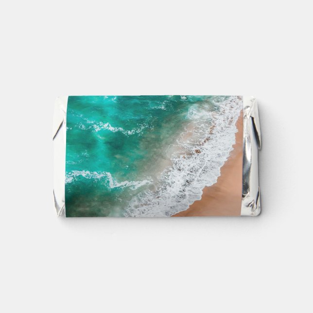 Waves on Sandy Beach  Hershey's Miniatures (Front)