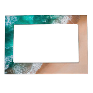 Waves on Sandy Beach  Magnetic Frame