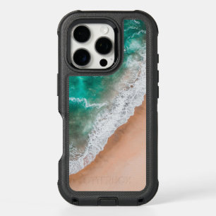 Waves on Sandy Beach iPhone 16 Pro Case