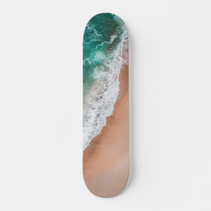 Waves on Sandy Beach  Skateboard