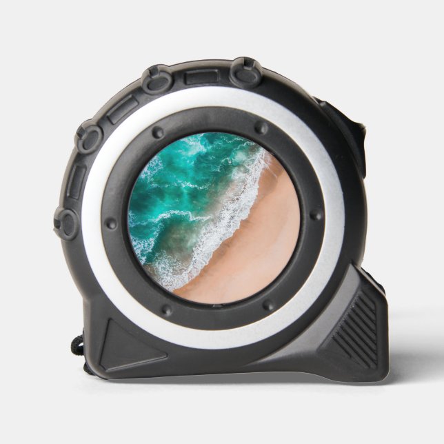 Waves on Sandy Beach  Tape Measure (Front)
