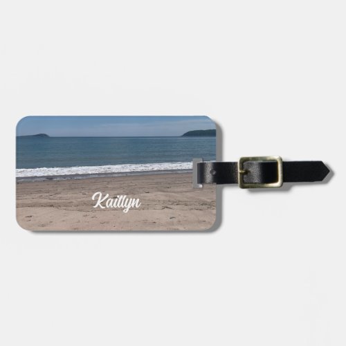 Waves on the Beach Luggage Tag