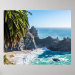 Waves On The Beach Poster at Zazzle