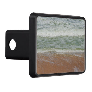 Waves On the Beach Tropical Image Hitch Cover