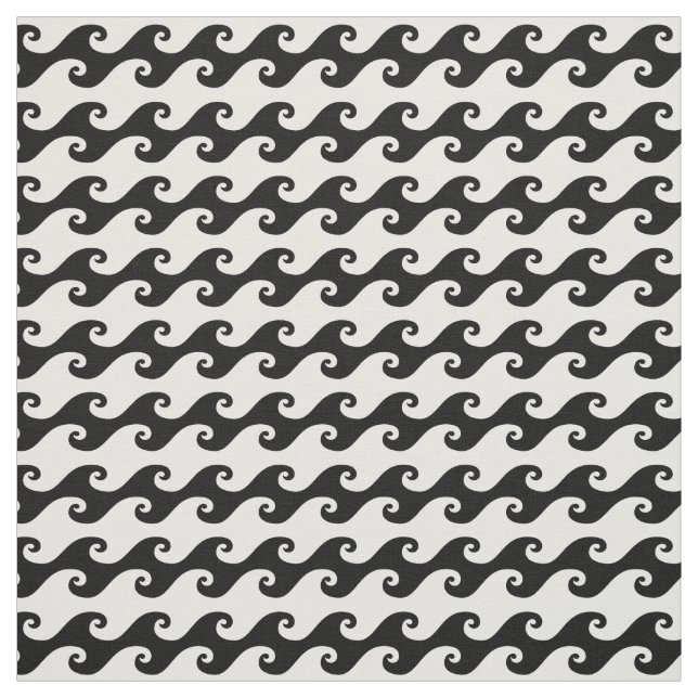 Waves Pattern Fabric (Swatch)